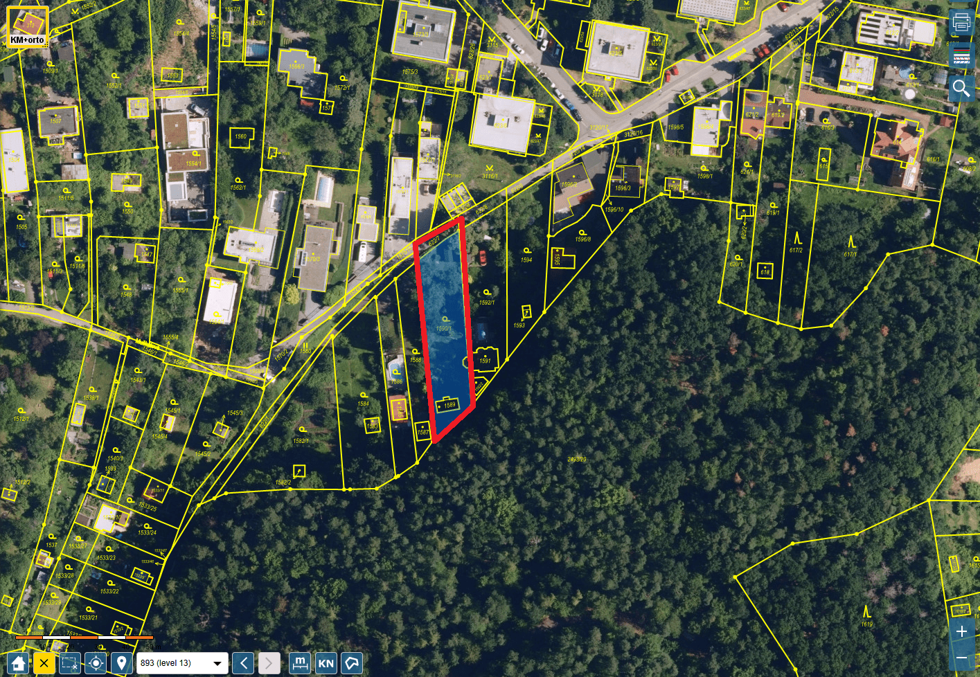 plot for sale, 1,087 m², Muškátová, Brno, Jihomoravský Region plot for sale, 1,087 m², Muškátová, Brno, Jihomoravský Region