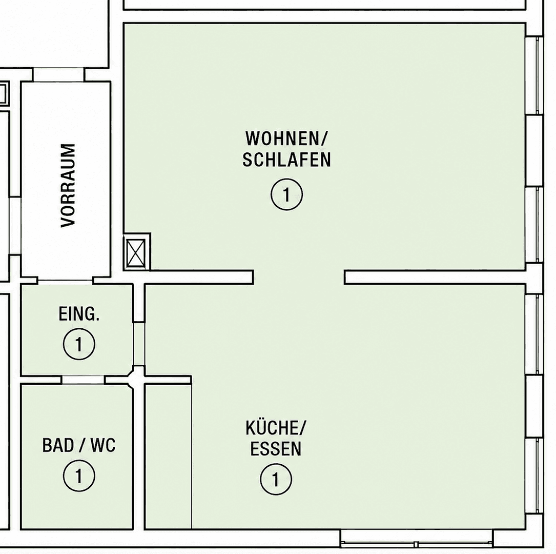 2 bedroom flat to rent, 52 m², Sindelfingen, Baden-Württemberg 2 bedroom flat to rent, 52 m², Sindelfingen, Baden-Württemberg
