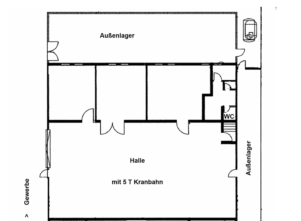 non-residential property to rent, 400 m², Finking 1, Hagen, North Rhine-Westphalia non-residential property to rent, 400 m², Finking 1, Hagen, North Rhine-Westphalia