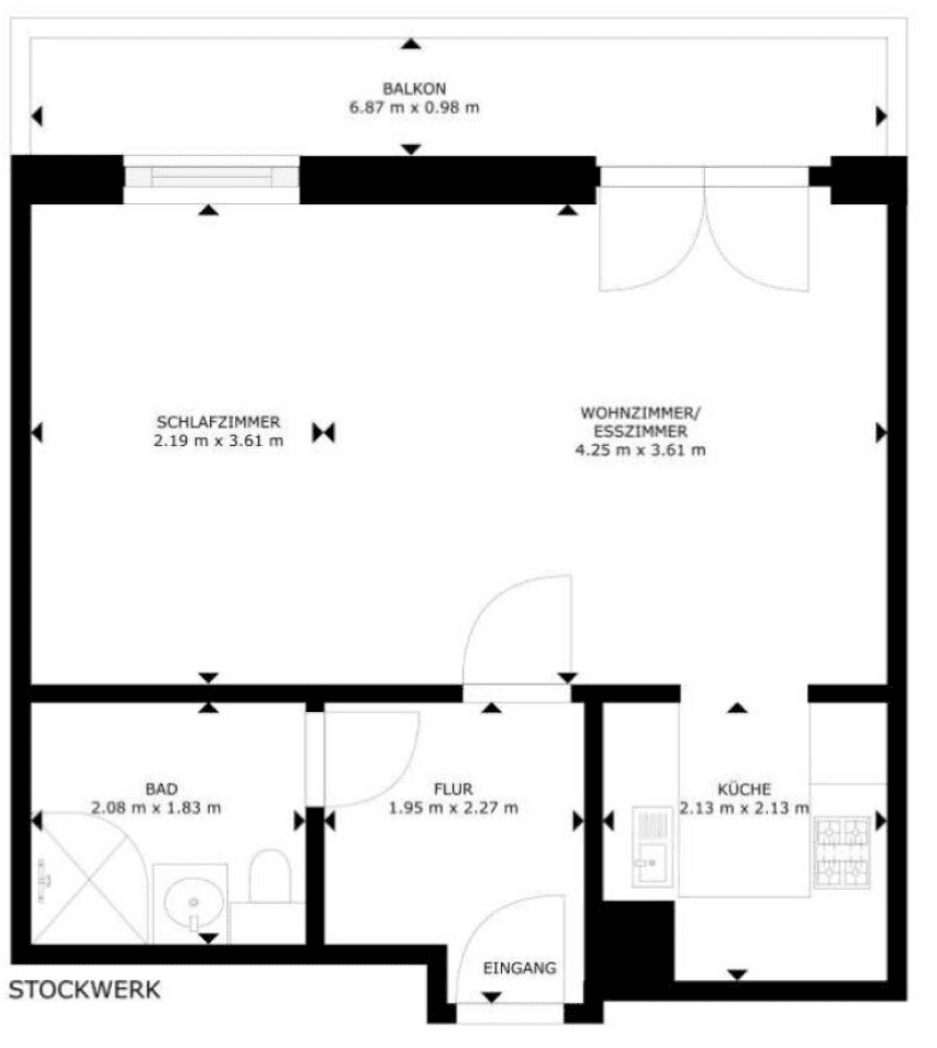 1 bedroom flat to rent, 36 m², Sollingergasse, Wien, Vienna 1 bedroom flat to rent, 36 m², Sollingergasse, Wien, Vienna