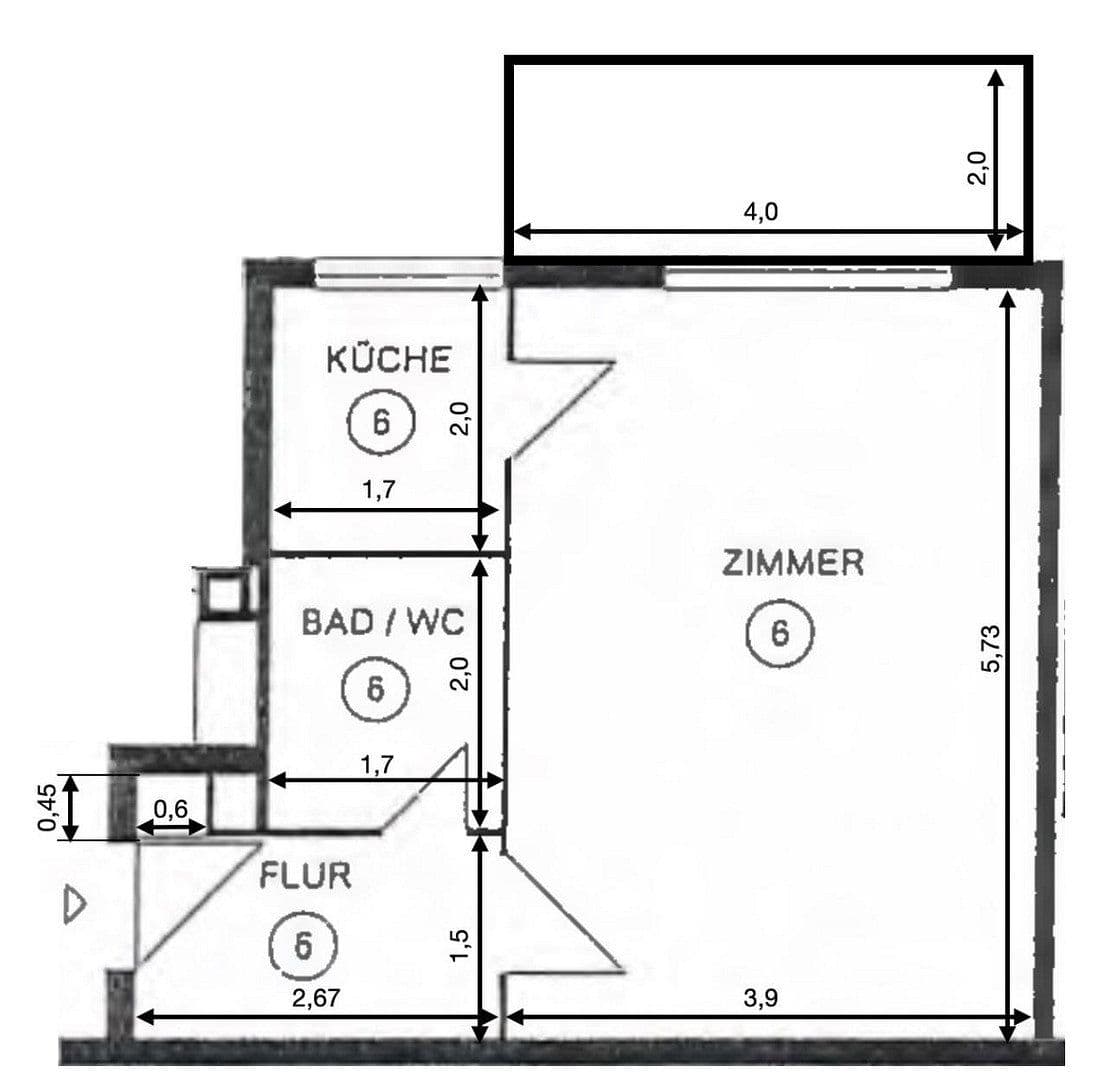 1 bedroom flat to rent, 37 m², Stuttgart, Baden-Württemberg 1 bedroom flat to rent, 37 m², Stuttgart, Baden-Württemberg