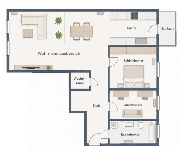 2 bedroom flat to rent, 78 m², Karlsruhe, Baden-Württemberg 2 bedroom flat to rent, 78 m², Karlsruhe, Baden-Württemberg