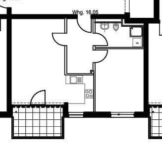 2 bedroom flat to rent, 58 m², Aristide-Briand-Str. 16, Herzogenaurach, Bavaria 2 bedroom flat to rent, 58 m², Aristide-Briand-Str. 16, Herzogenaurach, Bavaria
