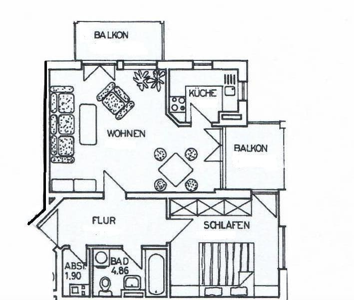 2 bedroom flat to rent, 66 m², Werneuchen, Brandenburg 2 bedroom flat to rent, 66 m², Werneuchen, Brandenburg