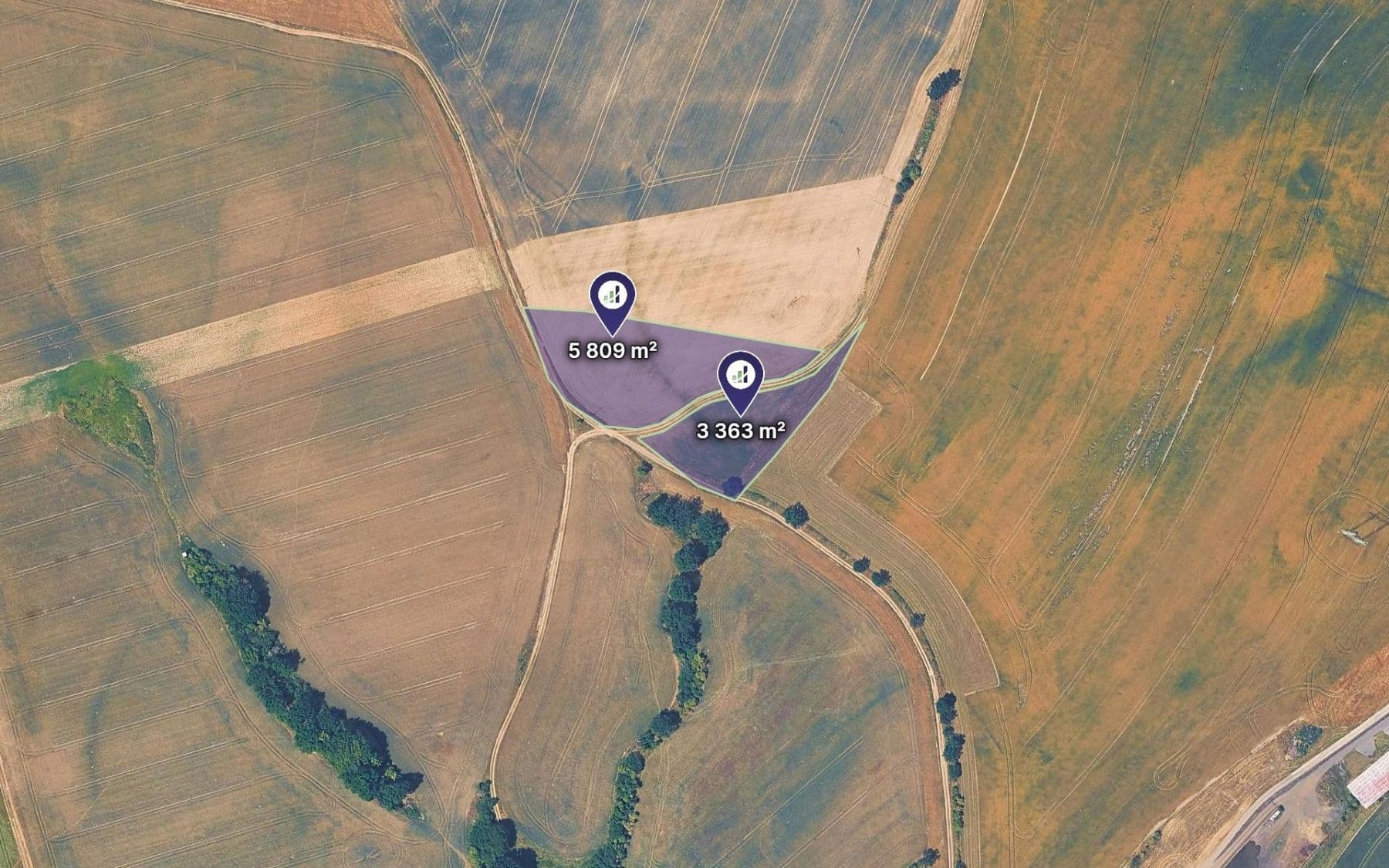 plot for sale, 9,172 m², Bratřínov, Středočeský Region plot for sale, 9,172 m², Bratřínov, Středočeský Region