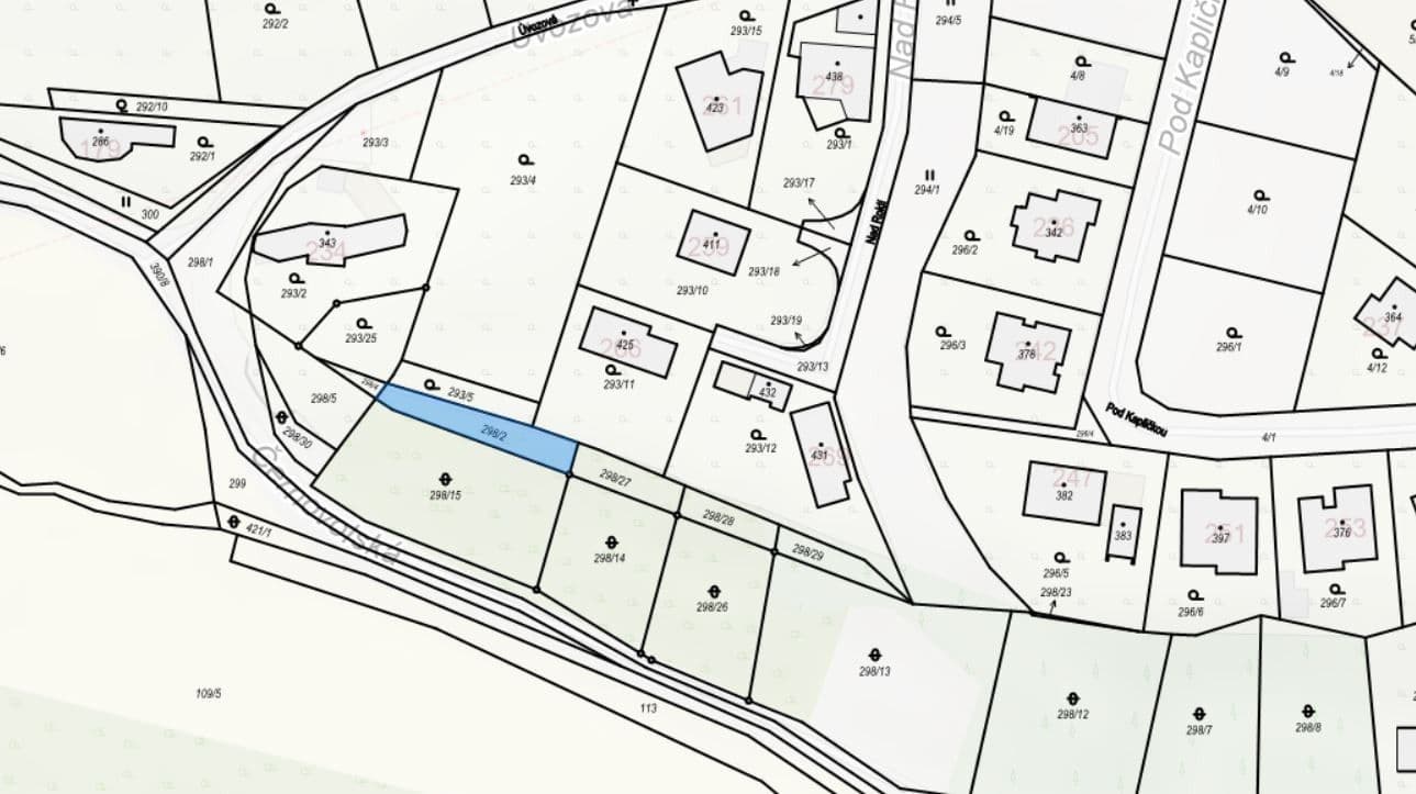 plot for sale, 1,032 m², Černovolská, Únětice, Středočeský Region plot for sale, 1,032 m², Černovolská, Únětice, Středočeský Region