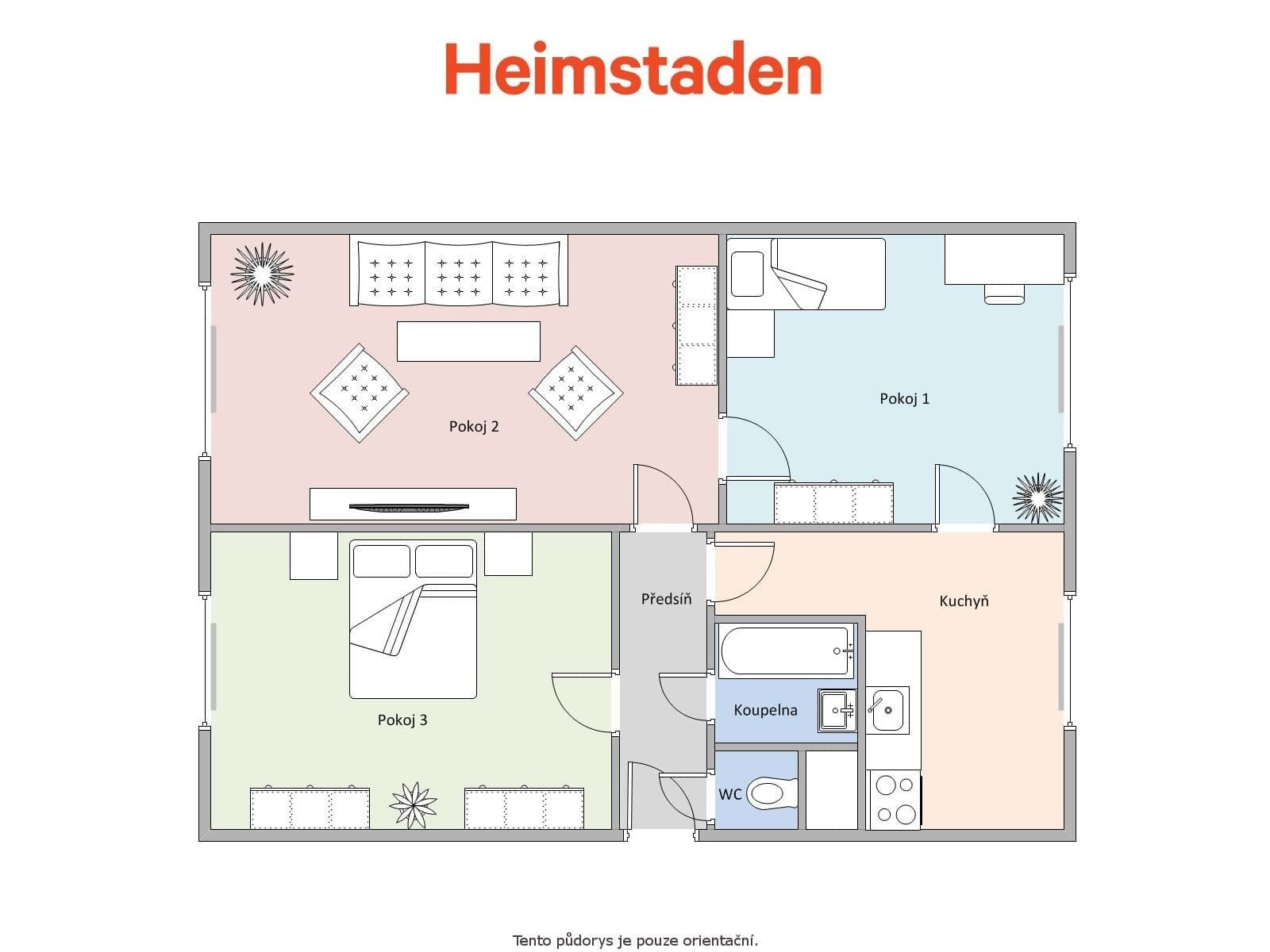 3 bedroom flat to rent, 65 m², Národní třída, Havířov, Moravskoslezský Region 3 bedroom flat to rent, 65 m², Národní třída, Havířov, Moravskoslezský Region