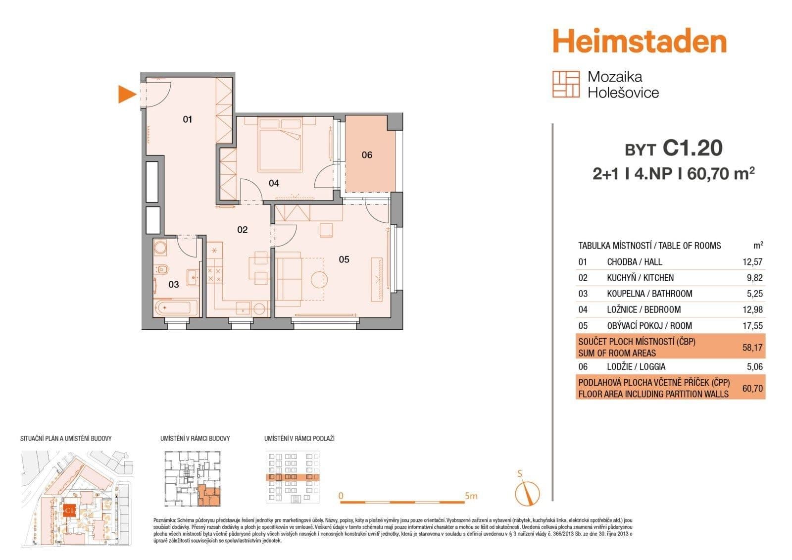 2 bedroom flat to rent, 60 m², U Pergamenky, Prague, Prague 2 bedroom flat to rent, 60 m², U Pergamenky, Prague, Prague