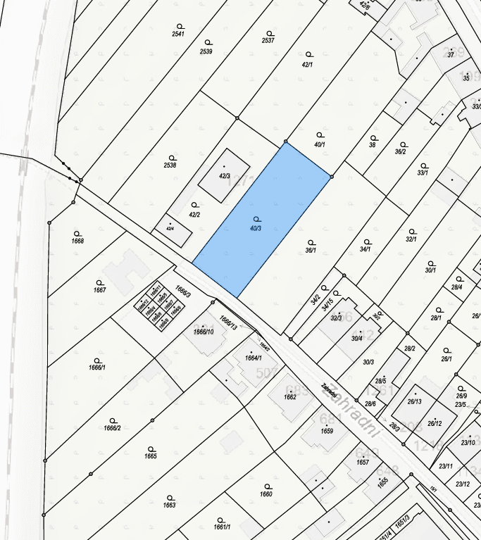 plot for sale, 1,000 m², Rousínov, Jihomoravský Region plot for sale, 1,000 m², Rousínov, Jihomoravský Region