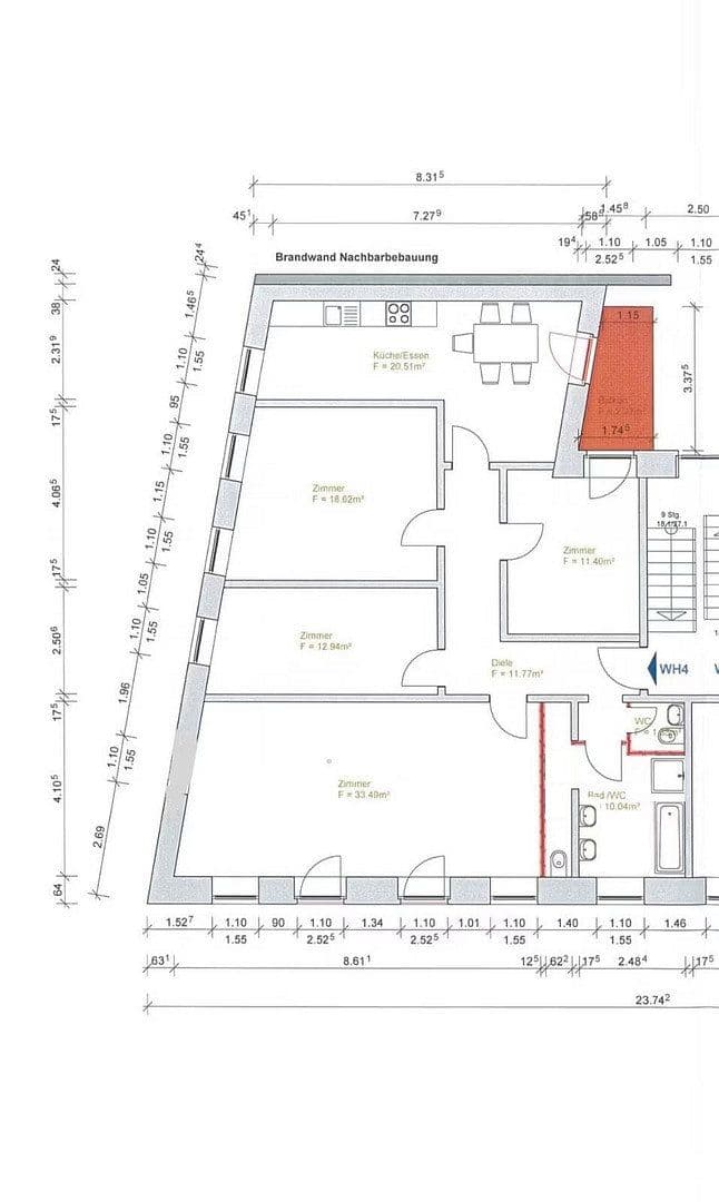 3 bedroom with open-plan kitchen flat to rent, 123 m², Thiemstraße 10, Magdeburg, Saxony-Anhalt 3 bedroom with open-plan kitchen flat to rent, 123 m², Thiemstraße 10, Magdeburg, Saxony-Anhalt