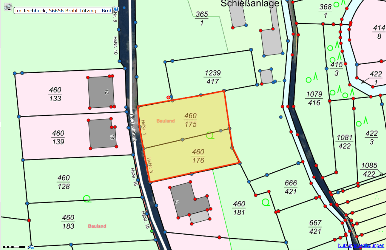 plot for sale, 1,405 m², Brohl-Lützing, Rhineland-Palatinate plot for sale, 1,405 m², Brohl-Lützing, Rhineland-Palatinate