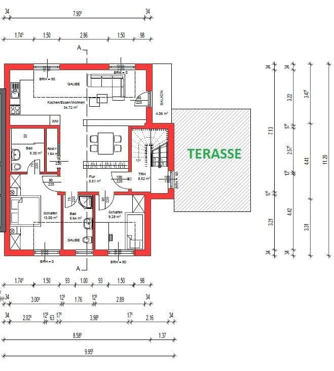 3 bedroom flat to rent, 95 m², Baden-Baden, Baden-Württemberg 3 bedroom flat to rent, 95 m², Baden-Baden, Baden-Württemberg