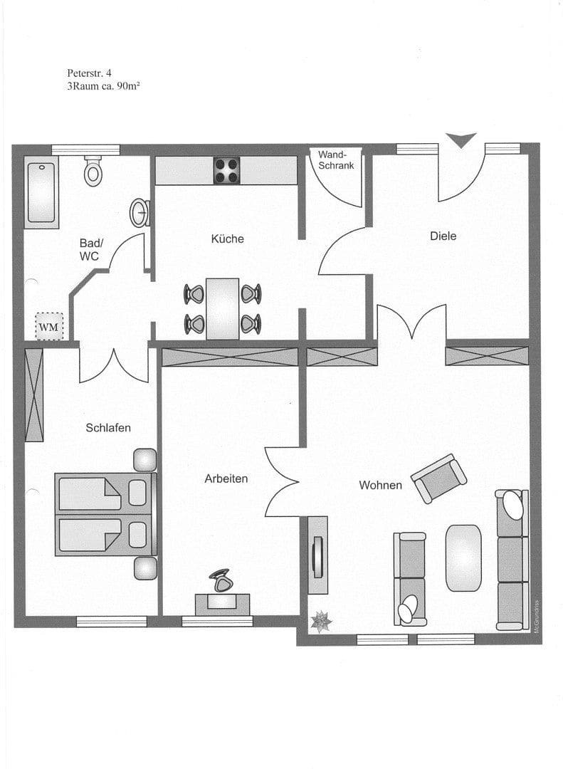 3 bedroom flat to rent, 90 m², Görlitz, Saxony 3 bedroom flat to rent, 90 m², Görlitz, Saxony