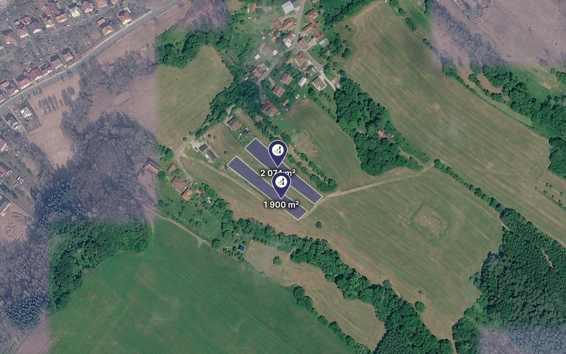 plot for sale, 3,974 m², Sehradice, Zlínský Region plot for sale, 3,974 m², Sehradice, Zlínský Region