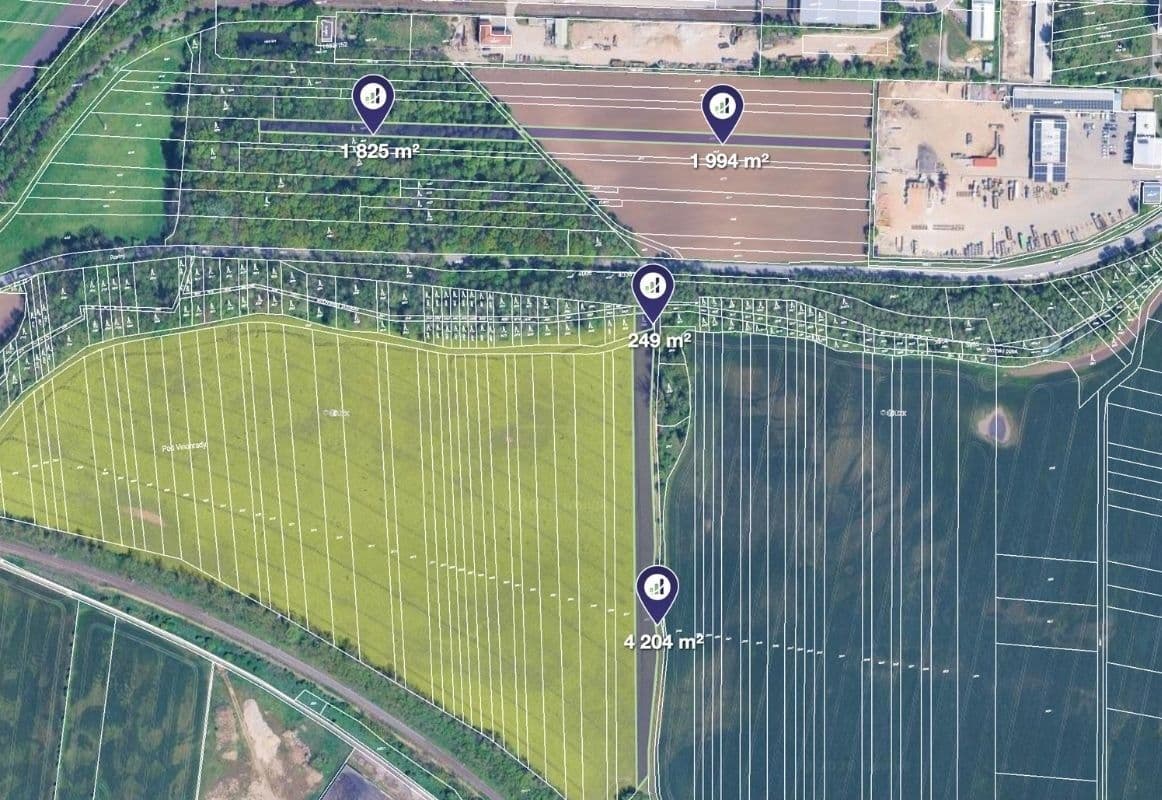 plot for sale, 7,266 m², Brno, Jihomoravský Region plot for sale, 7,266 m², Brno, Jihomoravský Region