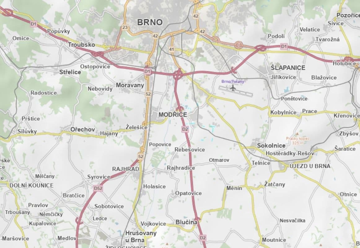 plot for sale, 7,266 m², Brno, Jihomoravský Region plot for sale, 7,266 m², Brno, Jihomoravský Region