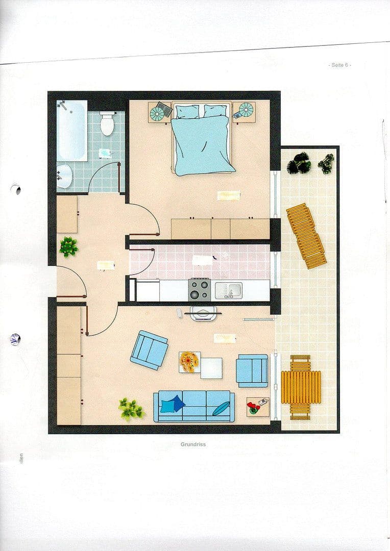 2 bedroom flat to rent, 47 m², Freising, Bavaria 2 bedroom flat to rent, 47 m², Freising, Bavaria