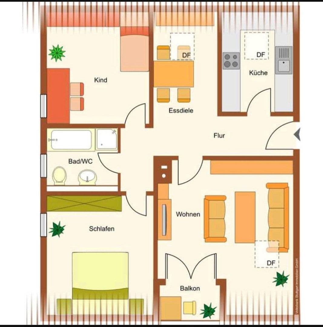 2 bedroom with open-plan kitchen flat for sale, 74 m², Gaußweg 11, Winnenden, Baden-Württemberg 2 bedroom with open-plan kitchen flat for sale, 74 m², Gaußweg 11, Winnenden, Baden-Württemberg