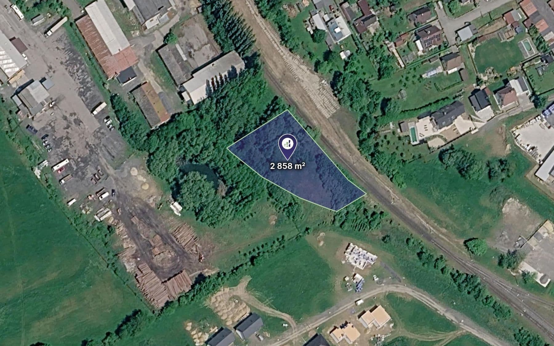 plot for sale, 2,858 m², Vítkov, Moravskoslezský Region plot for sale, 2,858 m², Vítkov, Moravskoslezský Region