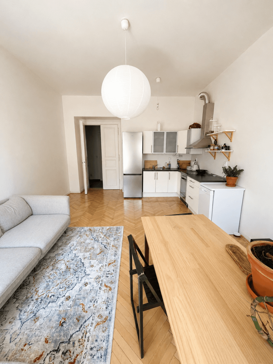 1 bedroom with open-plan kitchen flat to rent, 54 m², Veletržní, Prague, Prague 1 bedroom with open-plan kitchen flat to rent, 54 m², Veletržní, Prague, Prague