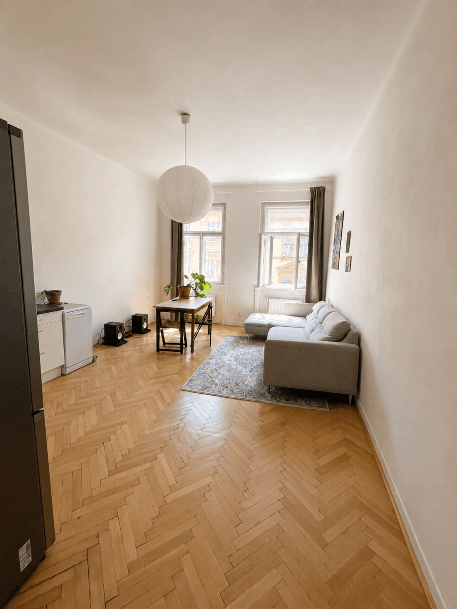 1 bedroom with open-plan kitchen flat to rent, 54 m², Veletržní, Prague, Prague 1 bedroom with open-plan kitchen flat to rent, 54 m², Veletržní, Prague, Prague