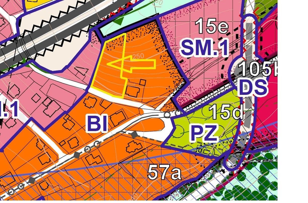 plot for sale, 2,313 m², Beroun, Středočeský Region plot for sale, 2,313 m², Beroun, Středočeský Region