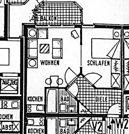 2 bedroom flat to rent, 40 m², Am Schloß Broich 15, Mülheim an der Ruhr, North Rhine-Westphalia 2 bedroom flat to rent, 40 m², Am Schloß Broich 15, Mülheim an der Ruhr, North Rhine-Westphalia