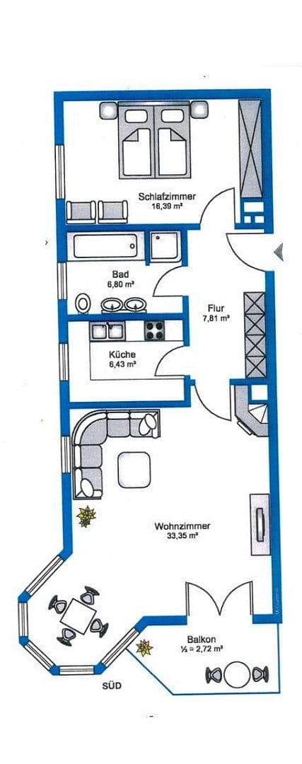 2 bedroom flat to rent, 74 m², Bad Wiessee, Bavaria 2 bedroom flat to rent, 74 m², Bad Wiessee, Bavaria
