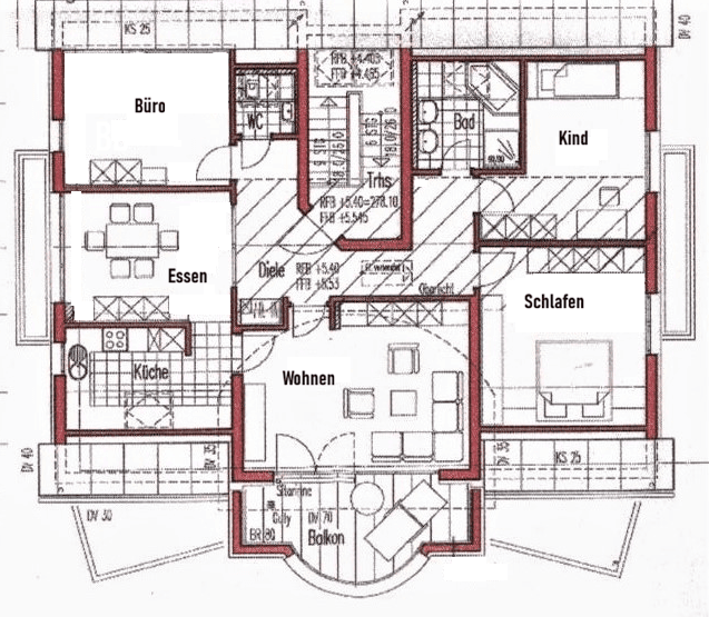 3 bedroom with open-plan kitchen flat to rent, 110 m², Lorch, Baden-Württemberg 3 bedroom with open-plan kitchen flat to rent, 110 m², Lorch, Baden-Württemberg