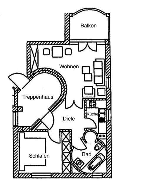 2 bedroom flat to rent, 50 m², Richard-Strauss-Str. 51, Ingolstadt, Bavaria 2 bedroom flat to rent, 50 m², Richard-Strauss-Str. 51, Ingolstadt, Bavaria