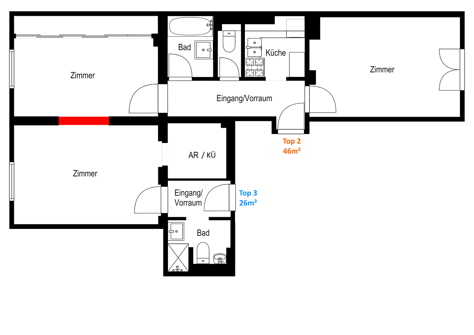 1 bedroom flat to rent, 26 m², Pötzleinsdorfer Straße 194, Wien, Vienna 1 bedroom flat to rent, 26 m², Pötzleinsdorfer Straße 194, Wien, Vienna