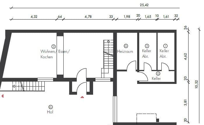 2 bedroom flat to rent, 63 m², Bruchsal, Baden-Württemberg 2 bedroom flat to rent, 63 m², Bruchsal, Baden-Württemberg