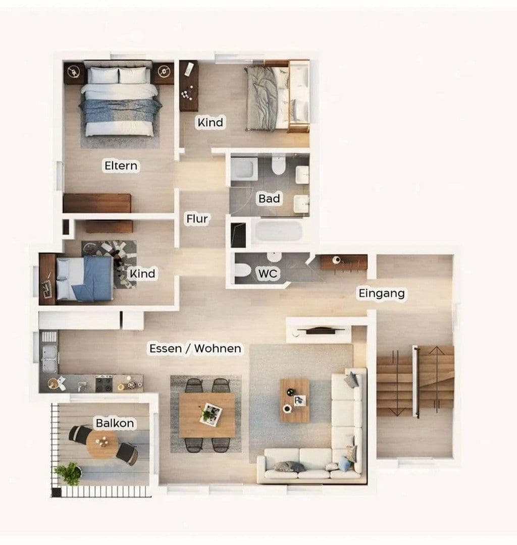 4 bedroom flat for sale, 104 m², Waldenbuch, Baden-Württemberg 4 bedroom flat for sale, 104 m², Waldenbuch, Baden-Württemberg