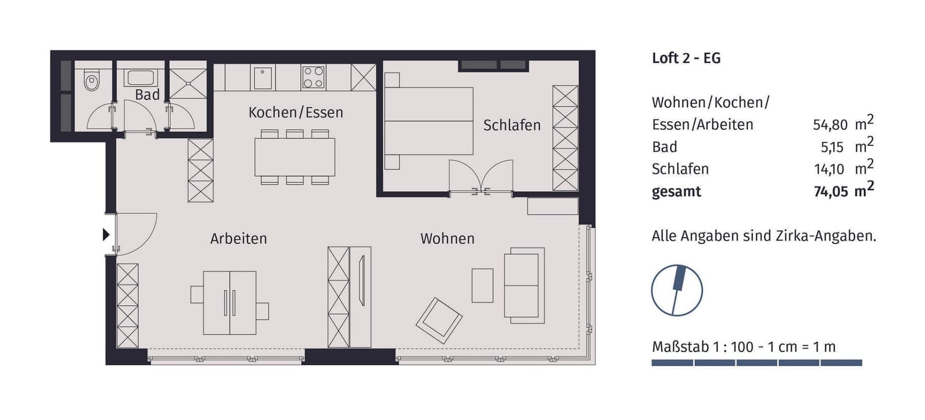 2 bedroom flat to rent, 75 m², Richard-Tauber-Straße 3, München, Bavaria 2 bedroom flat to rent, 75 m², Richard-Tauber-Straße 3, München, Bavaria