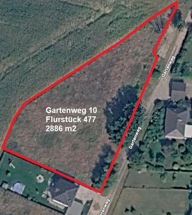 plot for sale, 2,886 m², Gartenweg 10, Seeblick, Brandenburg plot for sale, 2,886 m², Gartenweg 10, Seeblick, Brandenburg