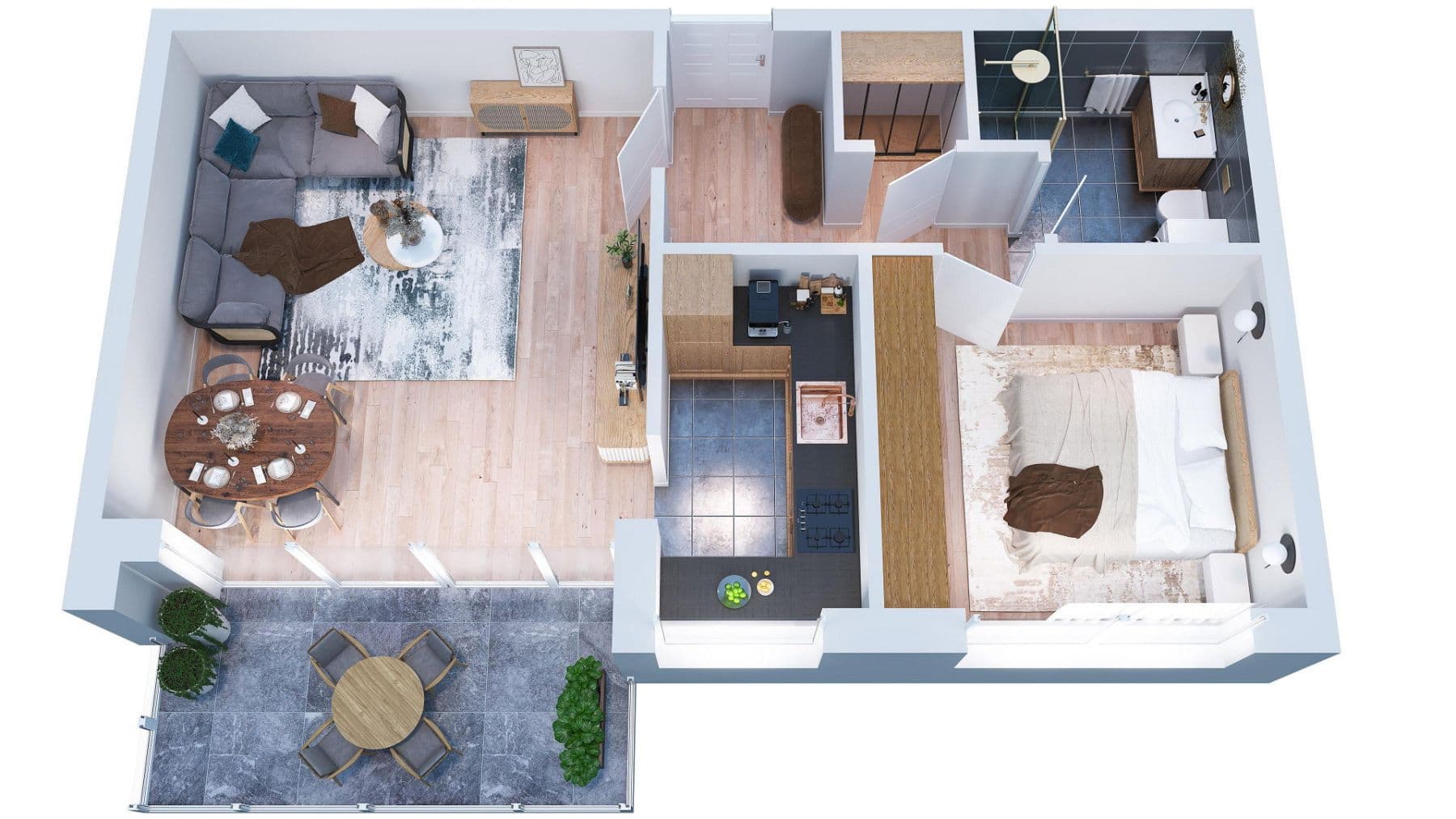 2 bedroom flat to rent, 57 m², Mering, Bavaria 2 bedroom flat to rent, 57 m², Mering, Bavaria