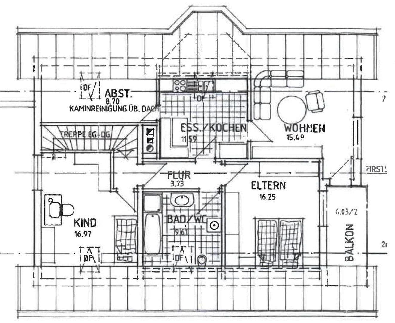 2 bedroom with open-plan kitchen flat to rent, 85 m², Wüstenrot, Baden-Württemberg 2 bedroom with open-plan kitchen flat to rent, 85 m², Wüstenrot, Baden-Württemberg