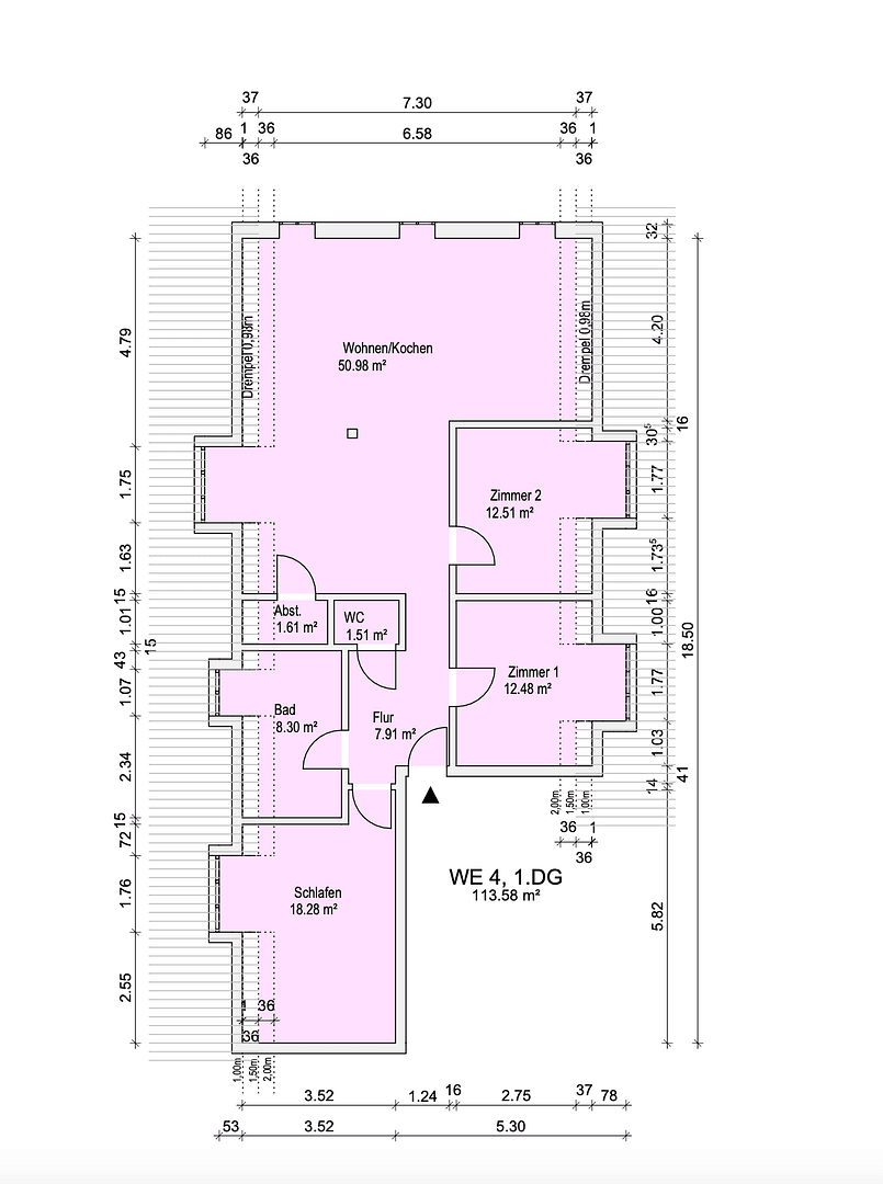 4 bedroom flat to rent, 124 m², Hollernstr. 109, Hollern-Twielenfleth, Lower Saxony 4 bedroom flat to rent, 124 m², Hollernstr. 109, Hollern-Twielenfleth, Lower Saxony