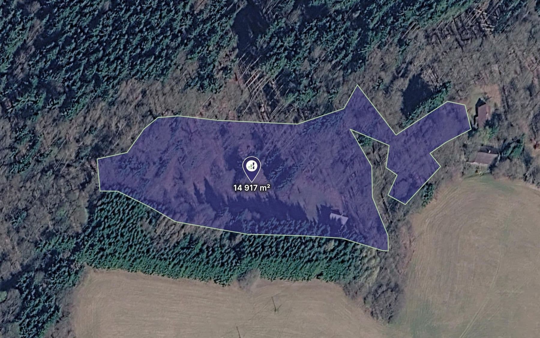plot for sale, 4,972 m², Semily, Liberecký Region plot for sale, 4,972 m², Semily, Liberecký Region