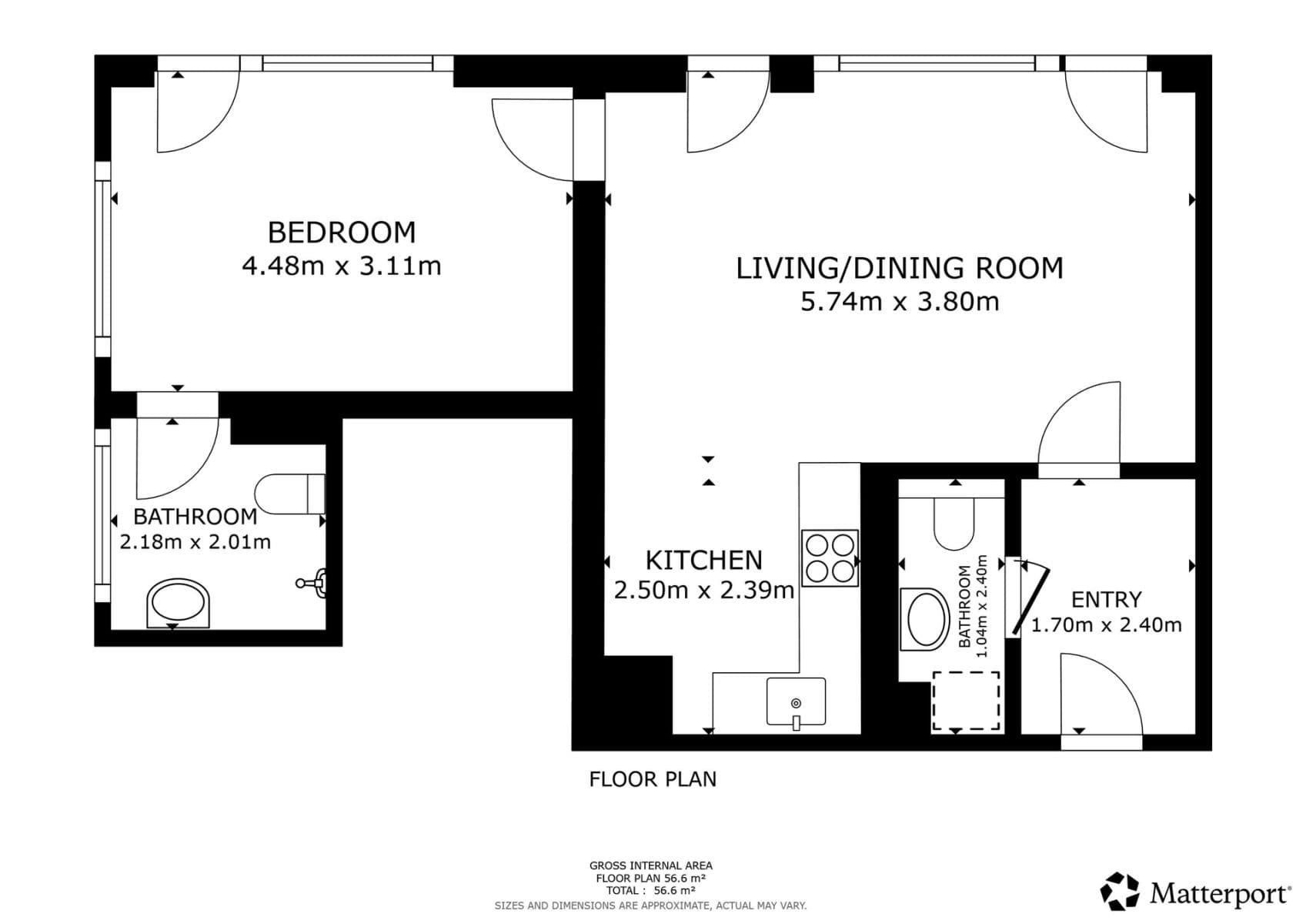 1 bedroom with open-plan kitchen flat to rent, 57 m², Hábova, Prague, Prague 1 bedroom with open-plan kitchen flat to rent, 57 m², Hábova, Prague, Prague