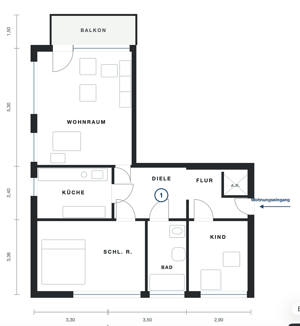 3 bedroom flat for sale, 80 m², Hilden, North Rhine-Westphalia 3 bedroom flat for sale, 80 m², Hilden, North Rhine-Westphalia