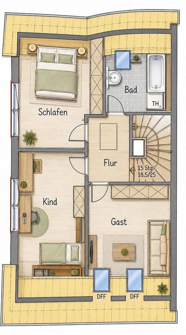 house for sale, 106 m², Hirsackerstrasse 5/2, Gottmadingen, Baden-Württemberg house for sale, 106 m², Hirsackerstrasse 5/2, Gottmadingen, Baden-Württemberg