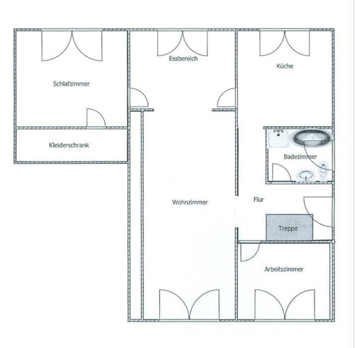 5 bedroom flat to rent, 125 m², Hamburg, Hamburg 5 bedroom flat to rent, 125 m², Hamburg, Hamburg