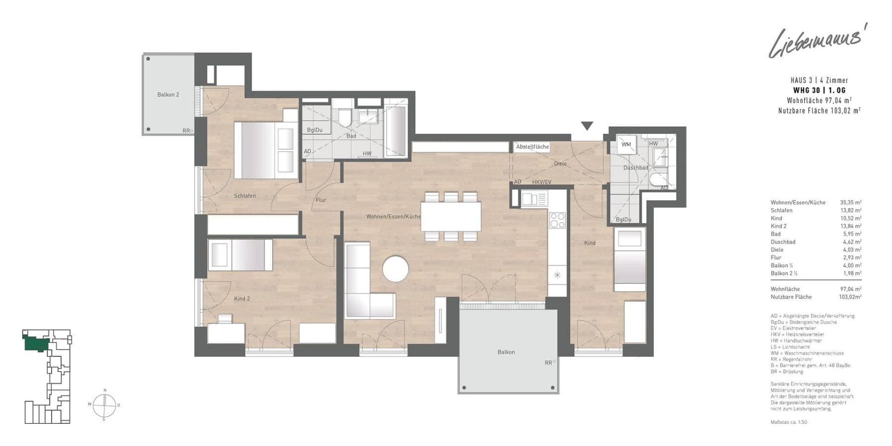 4 bedroom flat for sale, 98 m², Max-Liebermann-Straße 1b,, München, Bavaria 4 bedroom flat for sale, 98 m², Max-Liebermann-Straße 1b,, München, Bavaria