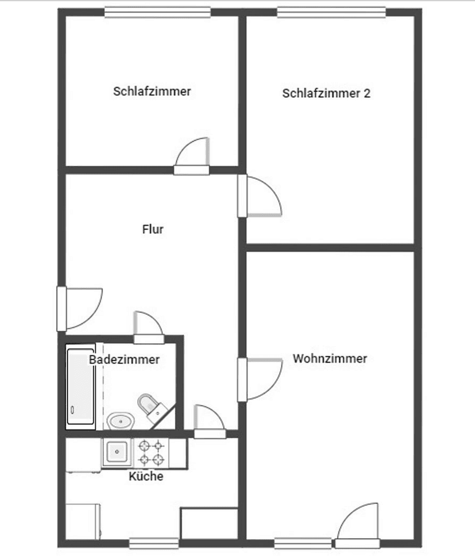 3 bedroom flat to rent, 73 m², Bernau, Brandenburg 3 bedroom flat to rent, 73 m², Bernau, Brandenburg