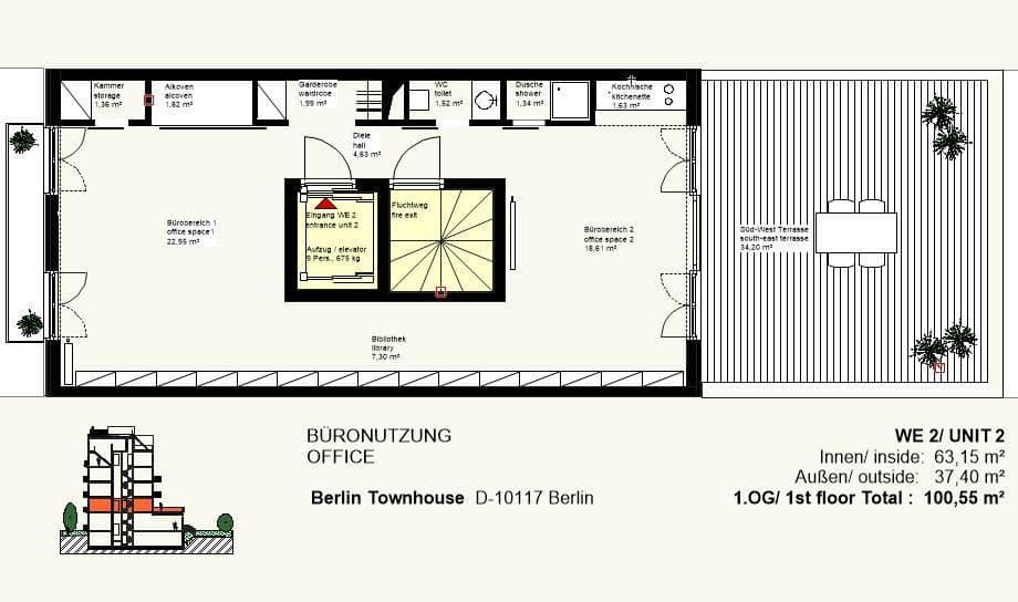 1 bedroom flat to rent, 85 m², Caroline-von-Humboldt-Weg 12, Berlin, Berlin 1 bedroom flat to rent, 85 m², Caroline-von-Humboldt-Weg 12, Berlin, Berlin
