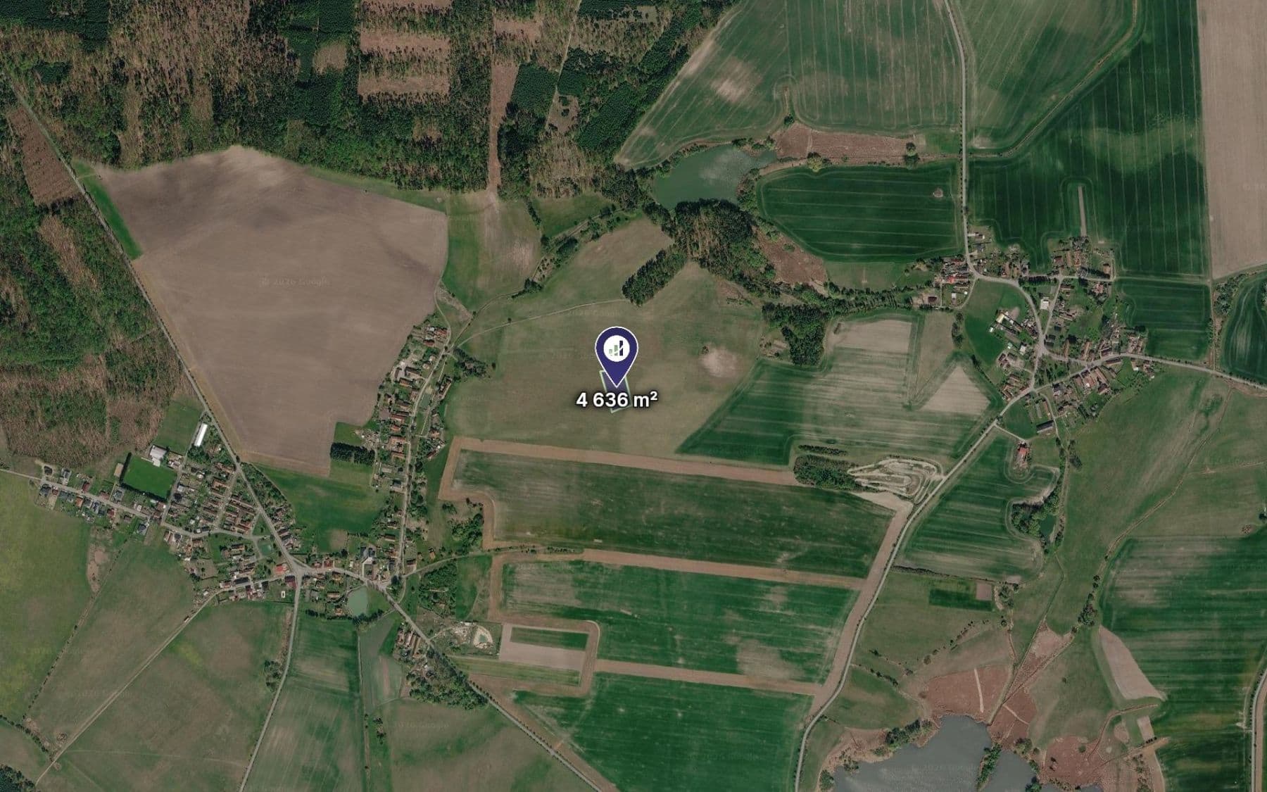 plot for sale, 1,545 m², Újezd u Přelouče, Pardubický Region plot for sale, 1,545 m², Újezd u Přelouče, Pardubický Region