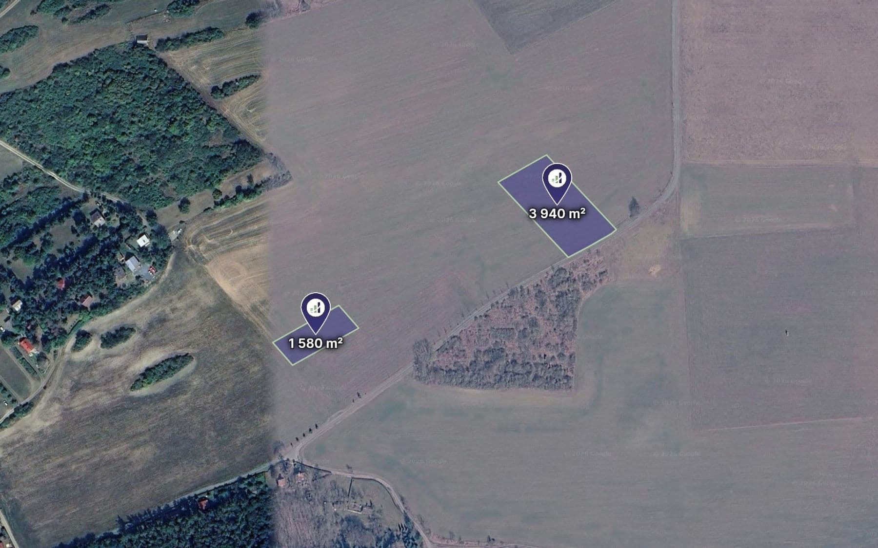 plot for sale, 9,095 m², Sýkořice, Středočeský Region plot for sale, 9,095 m², Sýkořice, Středočeský Region