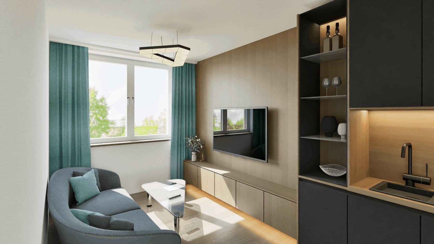 1 bedroom with open-plan kitchen flat for sale, 50 m², Vosmíkových, Prague, Prague 1 bedroom with open-plan kitchen flat for sale, 50 m², Vosmíkových, Prague, Prague