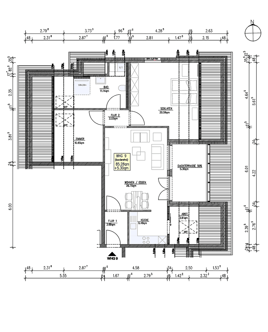 3 bedroom flat to rent, 91 m², Wallenhorst, Lower Saxony 3 bedroom flat to rent, 91 m², Wallenhorst, Lower Saxony